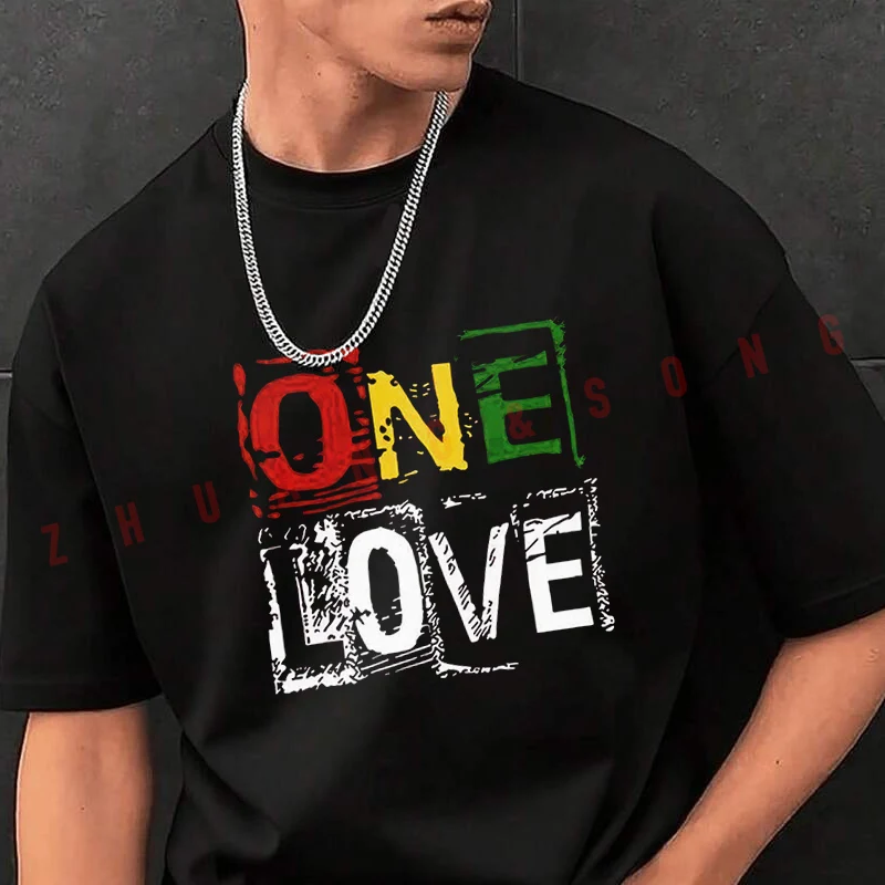 One Love Graphic Motorcycle T-Shirt Men Hip Hop Streetwear Unisex Casual Fashionable Short Sleeve Tops
One Love Graphic Motorcycle T-Shirt Men Hip Hop Streetwear Unisex Casual Fashionable Short Sleeve Tops