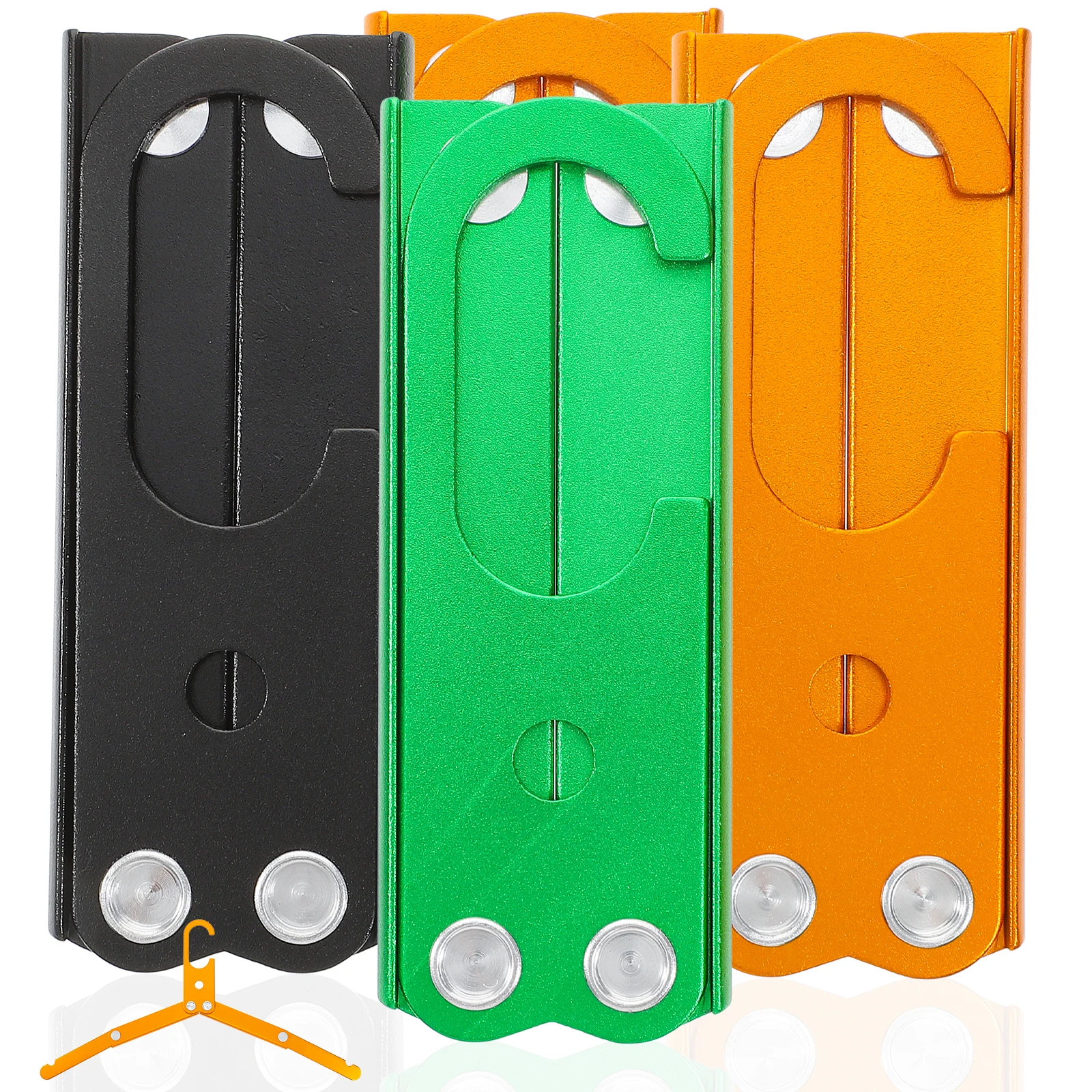 4Pcs Foldable Aluminum Smooth Edge Folding Storage Hanger Space Saving Wardrobe Laundry Rack
4Pcs Foldable Aluminum Smooth Edge Folding Storage Hanger Space Saving Wardrobe Laundry Rack