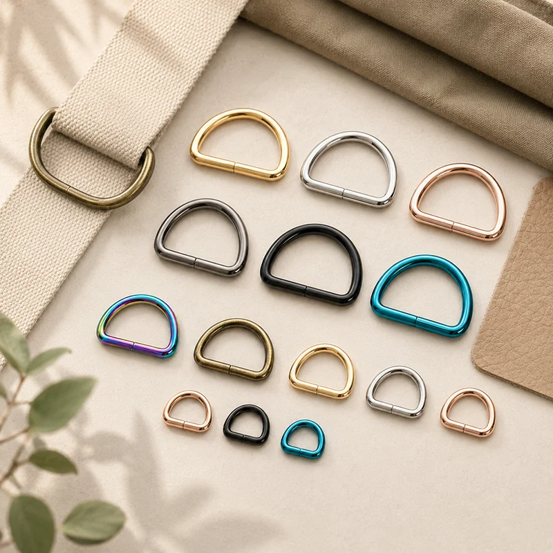 10/20Pcs 20/25/32/38mm Zinc Alloy D Ring Buckle for Bag Webbing Strap Clasp Backpack Belt Loop Connector DIY Leather Accessories
10/20Pcs 20/25/32/38mm Zinc Alloy D Ring Buckle for Bag Webbing Strap Clasp Backpack Belt Loop Connector DIY Leather Accessories