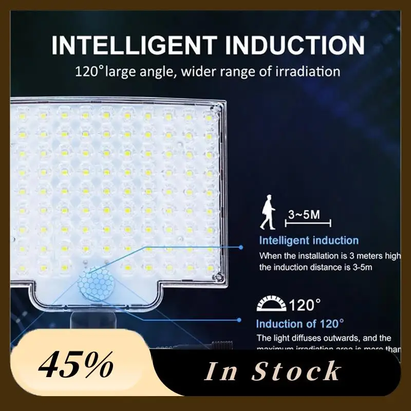 The New 106 LED 3 Modes Solar Light Street Wall Lamp Sunlight PIR Motion Sensor Waterproof For Fence Street Garden Decor
The New 106 LED 3 Modes Solar Light Street Wall Lamp Sunlight PIR Motion Sensor Waterproof For Fence Street Garden Decor