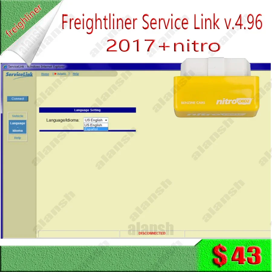 Для Freightliner Service Link V4.96 2017, диагностика и параметрия для транспортных средств Freightliner + нитро
Для Freightliner Service Link V4.96 2017, диагностика и параметрия для транспортных средств Freightliner + нитро