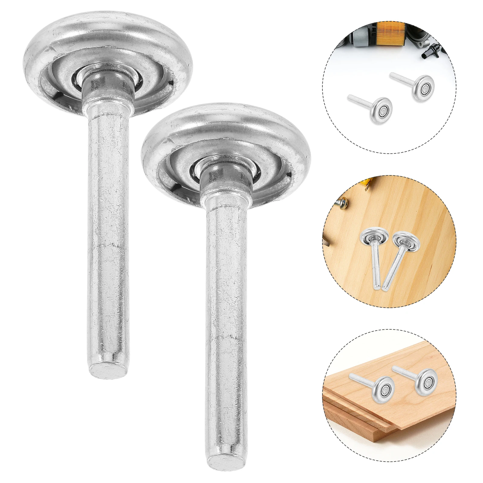 2pcs With Stem Metal Rollers Smooth Quiet Operation Replacement Hardware Roller Wheels Heavy Duty Accessories Durable Metal
2pcs With Stem Metal Rollers Smooth Quiet Operation Replacement Hardware Roller Wheels Heavy Duty Accessories Durable Metal