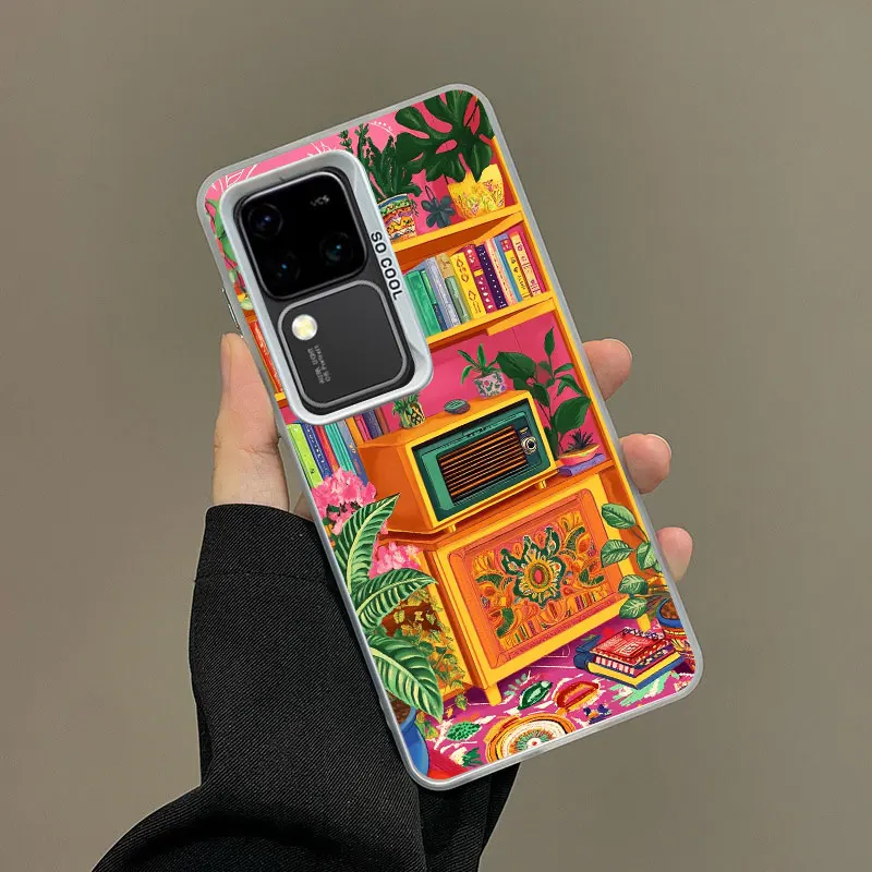 Phone Case For Samsung S24 S23 Ultra Plus FE S25 S22 Ultra Plus S21 FE Shockproof Laser Back Cover Small Flower Pot Bookshelf
Phone Case For Samsung S24 S23 Ultra Plus FE S25 S22 Ultra Plus S21 FE Shockproof Laser Back Cover Small Flower Pot Bookshelf