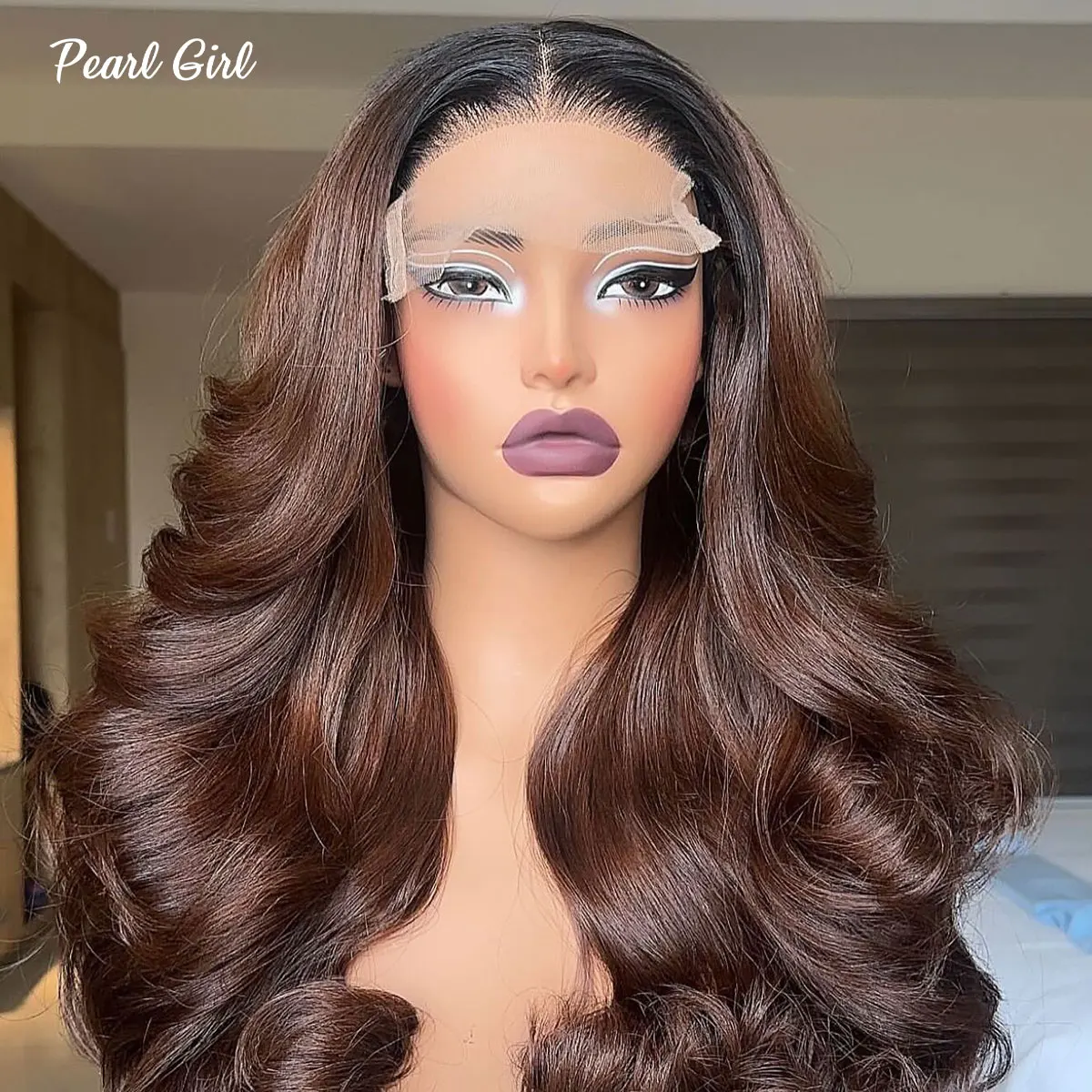 Ombre Brown Bouncy Curls Glueless Wig Human Hair 360/13x6 HD Lace Front Wigs for Woman Brazilian Pre Plucked 13x4 Loose Wace Wig
Ombre Brown Bouncy Curls Glueless Wig Human Hair 360/13x6 HD Lace Front Wigs for Woman Brazilian Pre Plucked 13x4 Loose Wace Wig