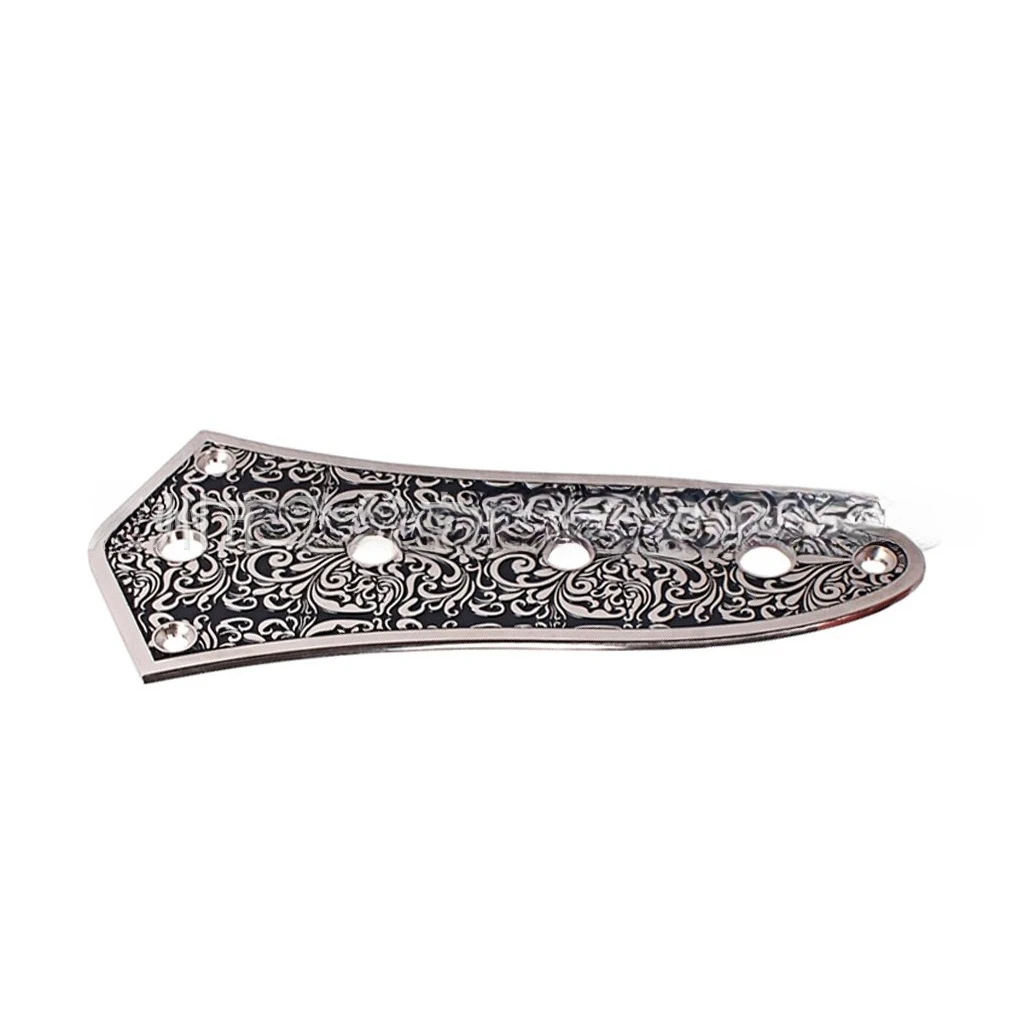 Zinc Alloy Engraved Control Plate for Jazz/master Style Electric Guitar Decorative Control Plate
Zinc Alloy Engraved Control Plate for Jazz/master Style Electric Guitar Decorative Control Plate