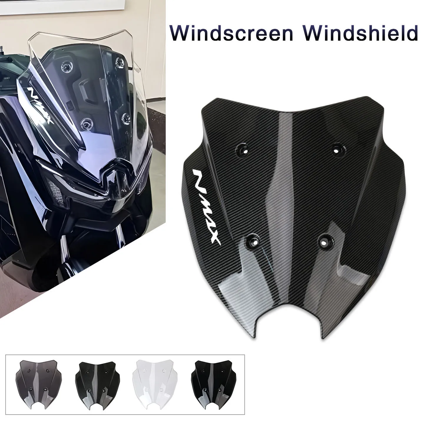 Motorcycle Accessories Windscreen Windshield Fairing Wind Deflector For NMAX155 TURBO NMAX155 NMAX125 V3 2025
Motorcycle Accessories Windscreen Windshield Fairing Wind Deflector For NMAX155 TURBO NMAX155 NMAX125 V3 2025