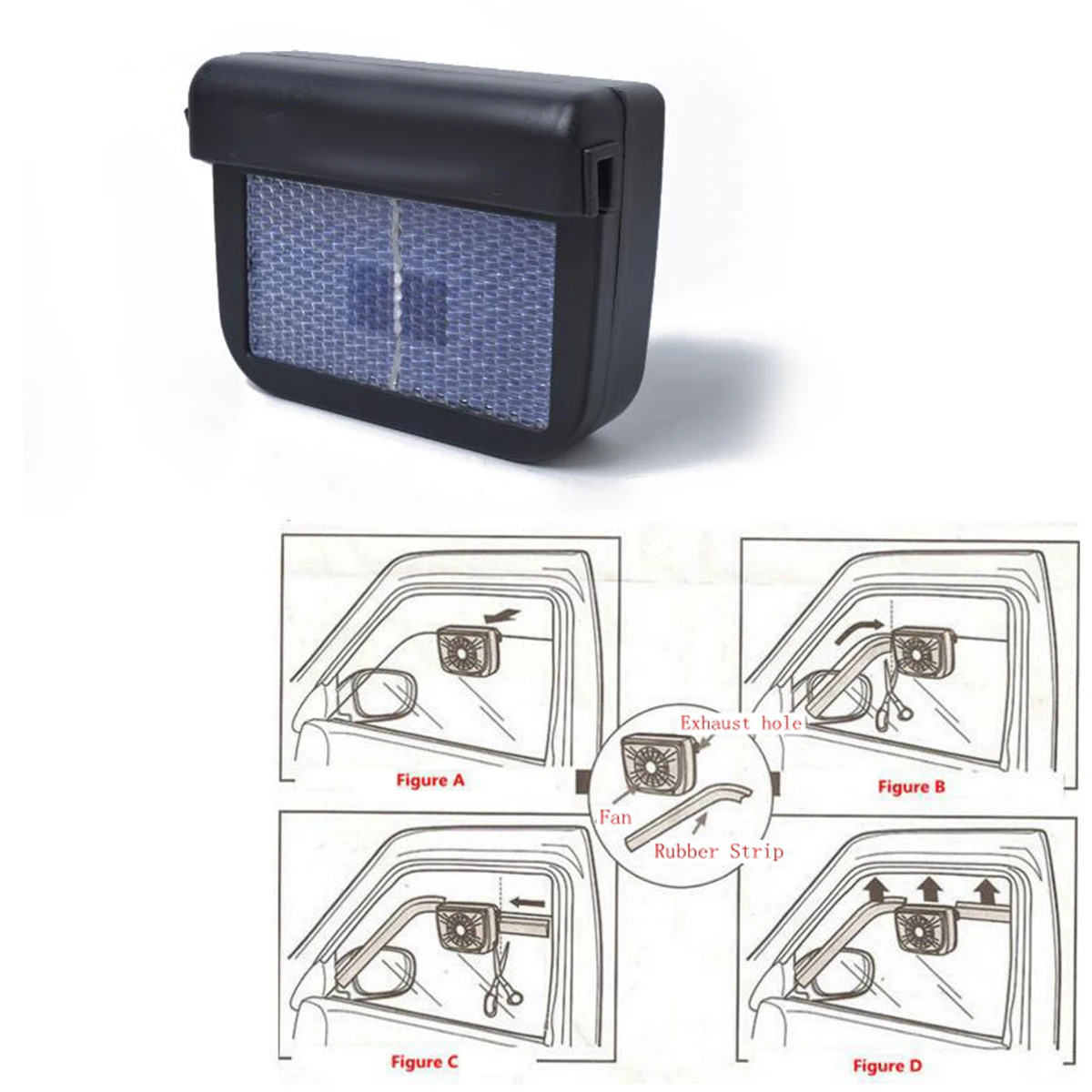 Solar Car Exhaust Fan with Solar Panel for Vehicle Ventilation Cooling System Mini Size Summer Heat Reduction Solution for Cars
Solar Car Exhaust Fan with Solar Panel for Vehicle Ventilation Cooling System Mini Size Summer Heat Reduction Solution for Cars