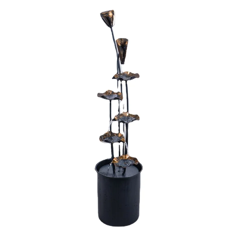YY Modern Minimalist Lotus Decoration Chinese Water Fountain Circular Waterscape
YY Modern Minimalist Lotus Decoration Chinese Water Fountain Circular Waterscape