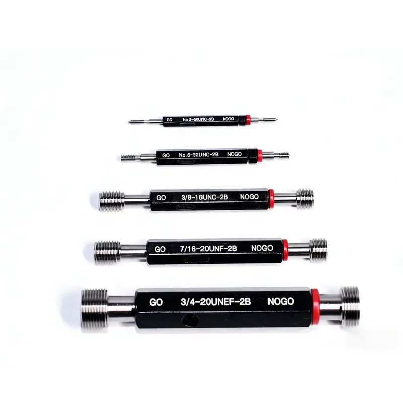 Thread Ring and Plug Gauge Set GO NOGO Full Set for Internal External Thread Inspection
Thread Ring and Plug Gauge Set GO NOGO Full Set for Internal External Thread Inspection