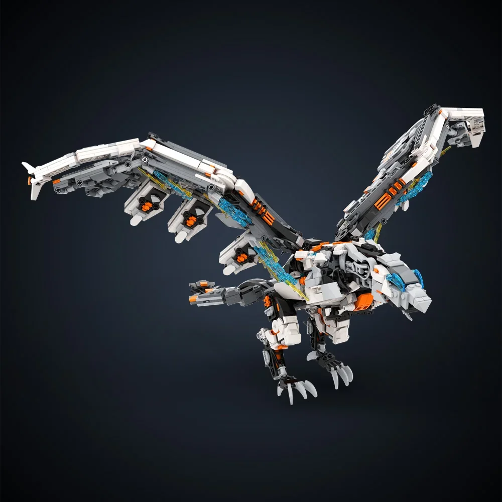 Gobricks MOC игра Horizoneds Monster Rollerback строительные блоки модель буря птицы кирпичи DIY собранная игрушка для детей подарок
Gobricks MOC игра Horizoneds Monster Rollerback строительные блоки модель буря птицы кирпичи DIY собранная игрушка для детей подарок