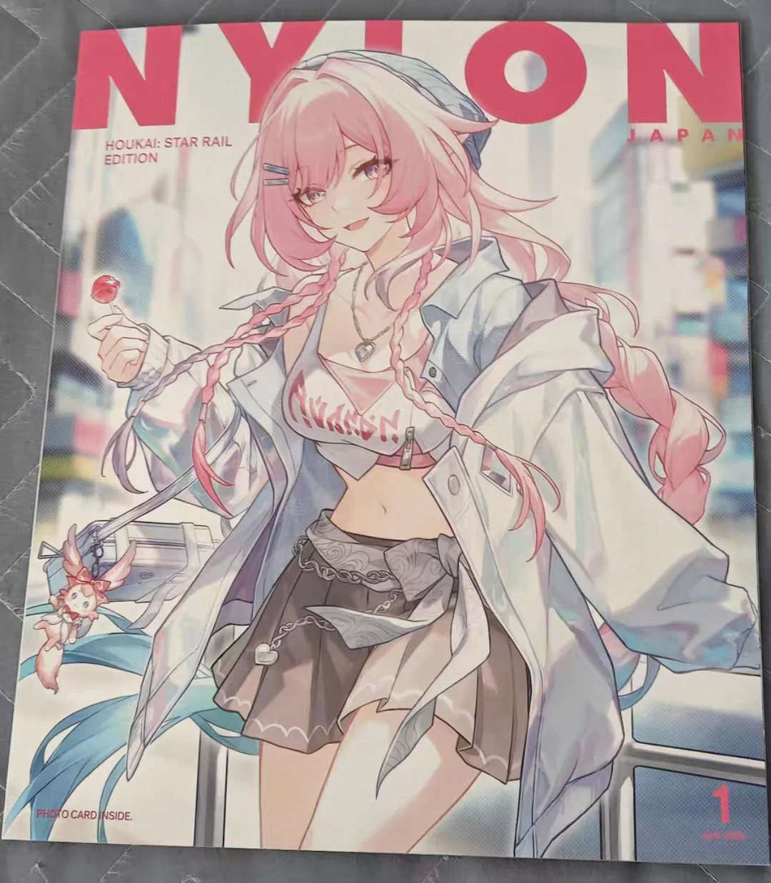 NYLON JAPAN Honkai: Star Rail Special Edition Magazine March 7th Anime Game Fashion Collectible Album illustration book
NYLON JAPAN Honkai: Star Rail Special Edition Magazine March 7th Anime Game Fashion Collectible Album illustration book