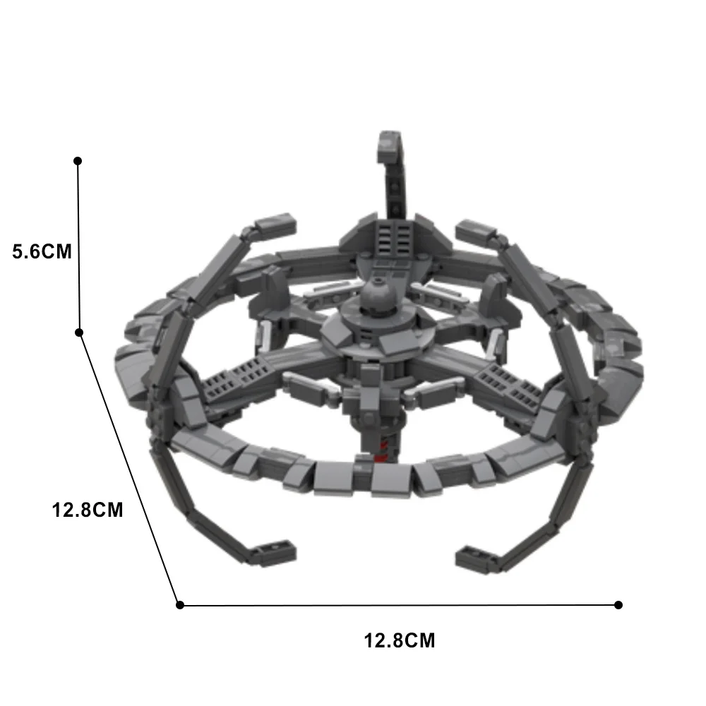 MOC Deep Space Station Building Blocks Sci-Fi Galactic Outpost DIY Assembly Model Bricks Desktop Ornament Collection Gift
MOC Deep Space Station Building Blocks Sci-Fi Galactic Outpost DIY Assembly Model Bricks Desktop Ornament Collection Gift