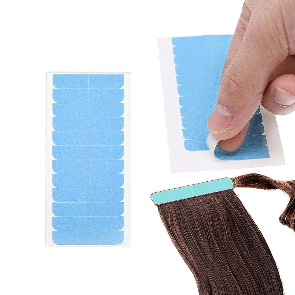 1 Sheet Hair Extension Tools Tape Waterproof Replacement Tape Tabs For Tape in Hair Extension/Lace Wig
1 Sheet Hair Extension Tools Tape Waterproof Replacement Tape Tabs For Tape in Hair Extension/Lace Wig