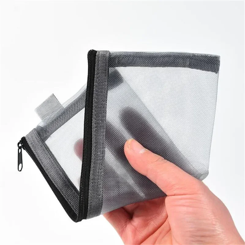 Casual Zipper Toiletry Wash Bags Black Make Up Transparent Mesh Makeup Case Organizer Storage Pouch Women Travel Cosmetic Bag
Casual Zipper Toiletry Wash Bags Black Make Up Transparent Mesh Makeup Case Organizer Storage Pouch Women Travel Cosmetic Bag