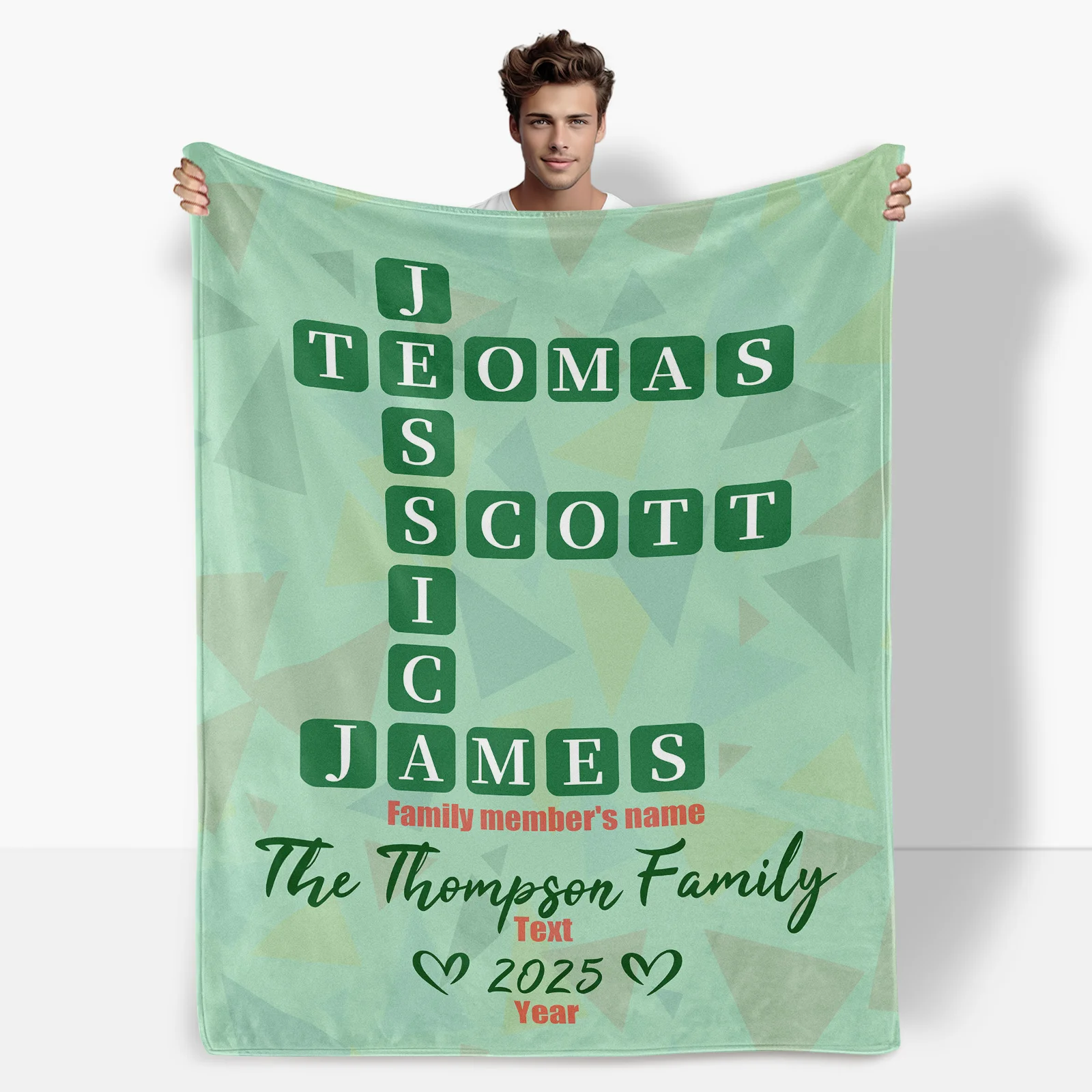 Custom Family Name Blanket Personalized Gift For Loved Ones Throw With Family Members Names Heartfelt Keepsake For Home Decor
Custom Family Name Blanket Personalized Gift For Loved Ones Throw With Family Members Names Heartfelt Keepsake For Home Decor