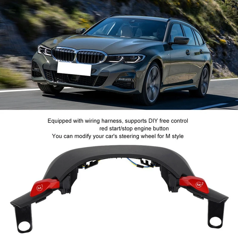 Car Steering Wheel M1/M2 Buttons Part For BMW G20 G30 G01 G02 G05 G06 M Sport Replacement Accessories
Car Steering Wheel M1/M2 Buttons Part For BMW G20 G30 G01 G02 G05 G06 M Sport Replacement Accessories