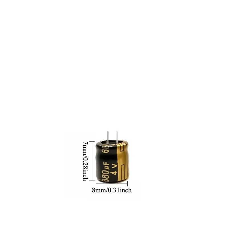 35pcs 4V 680uF Electrolytic Capacitor High Frequency Low ESR Long Life Green Gold 8x7mm for Power Supply
35pcs 4V 680uF Electrolytic Capacitor High Frequency Low ESR Long Life Green Gold 8x7mm for Power Supply