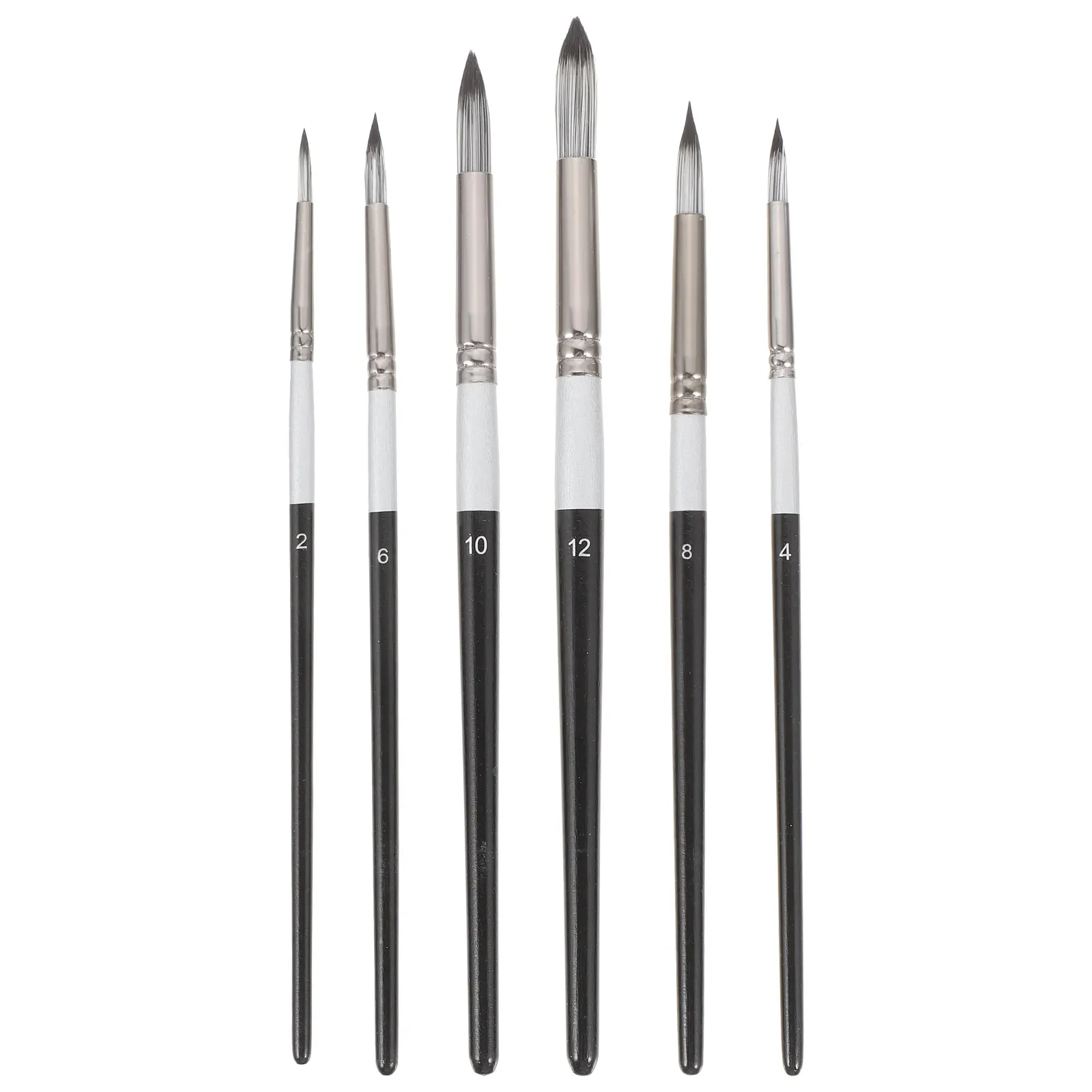 6pcs Artist Paint Brushes Set Wood Handle Oil Watercolor Acrylic Small Flat Supplies Child Painting Drawing Tools
6pcs Artist Paint Brushes Set Wood Handle Oil Watercolor Acrylic Small Flat Supplies Child Painting Drawing Tools