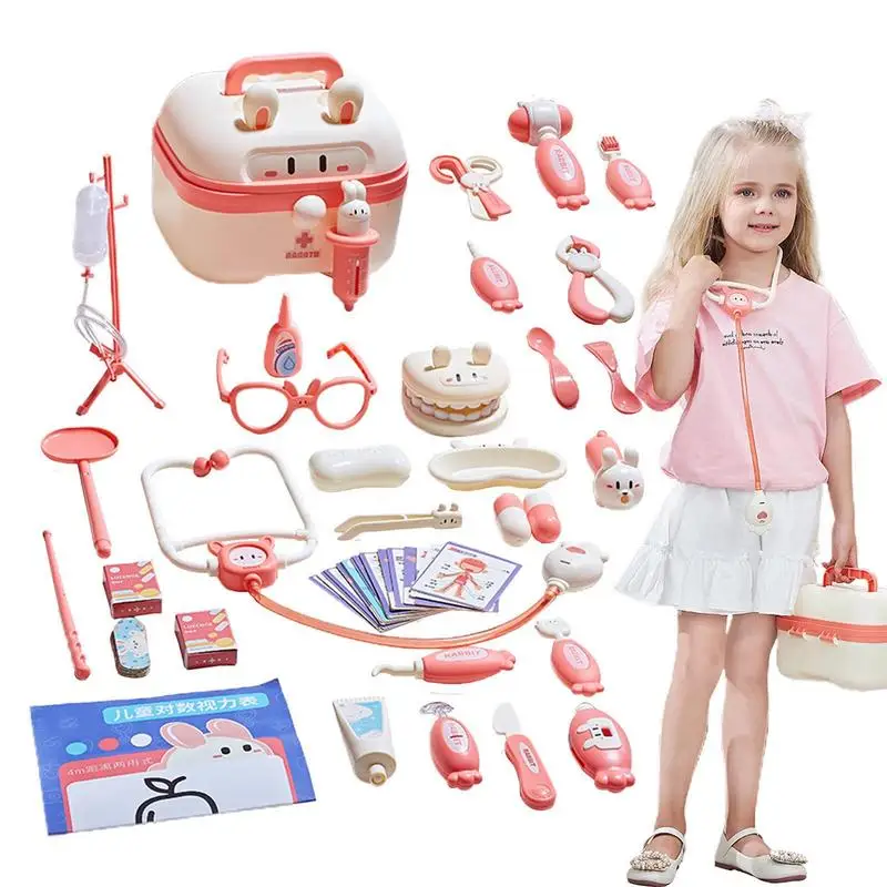Kids Doctor Toys Simulation Medical Kit Dentist Box Role Play Kids Toys Boys Girls Pretend Play House Toys Doctor Set For Kids
Kids Doctor Toys Simulation Medical Kit Dentist Box Role Play Kids Toys Boys Girls Pretend Play House Toys Doctor Set For Kids