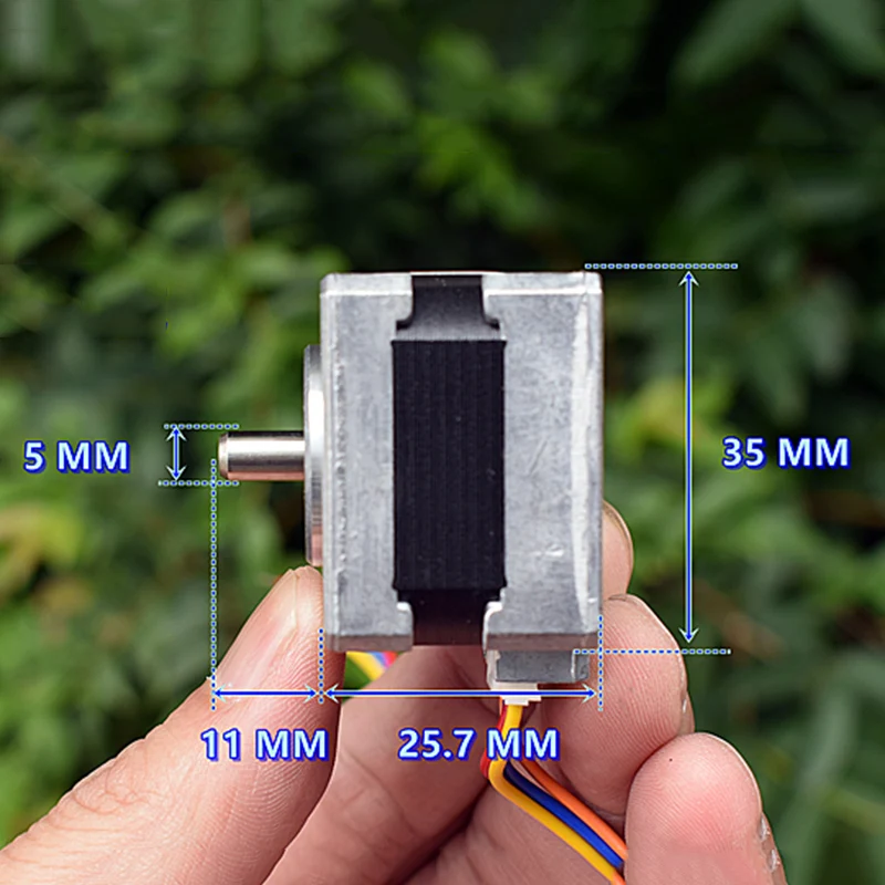 Minebea NEMA 14 35MM 2-Phase 4-Wire Hybrid Thin Stepper Motor 5mm shaft for 3D Printer CNC Robot Engraving Machine
Minebea NEMA 14 35MM 2-Phase 4-Wire Hybrid Thin Stepper Motor 5mm shaft for 3D Printer CNC Robot Engraving Machine