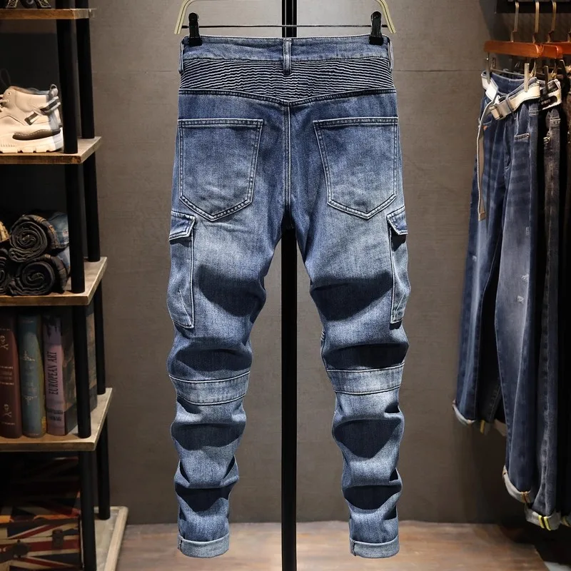 fashion new jeans fishing Y2Knet patch zipper decoration washed nostalgic stretch slim fit retro blue jeans high street hip-hop
fashion new jeans fishing Y2Knet patch zipper decoration washed nostalgic stretch slim fit retro blue jeans high street hip-hop