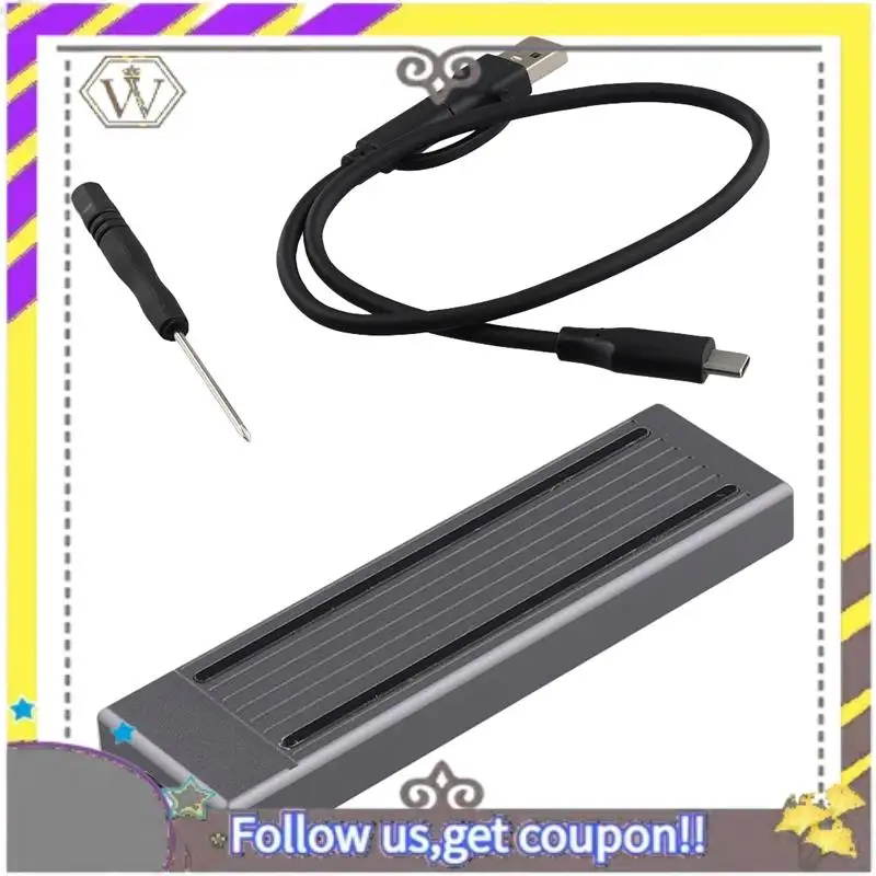 New M.2 SSD HDD Enclosure NGFF RGB Cool Light Multi-Function Convenient HDD Enclosure
New M.2 SSD HDD Enclosure NGFF RGB Cool Light Multi-Function Convenient HDD Enclosure