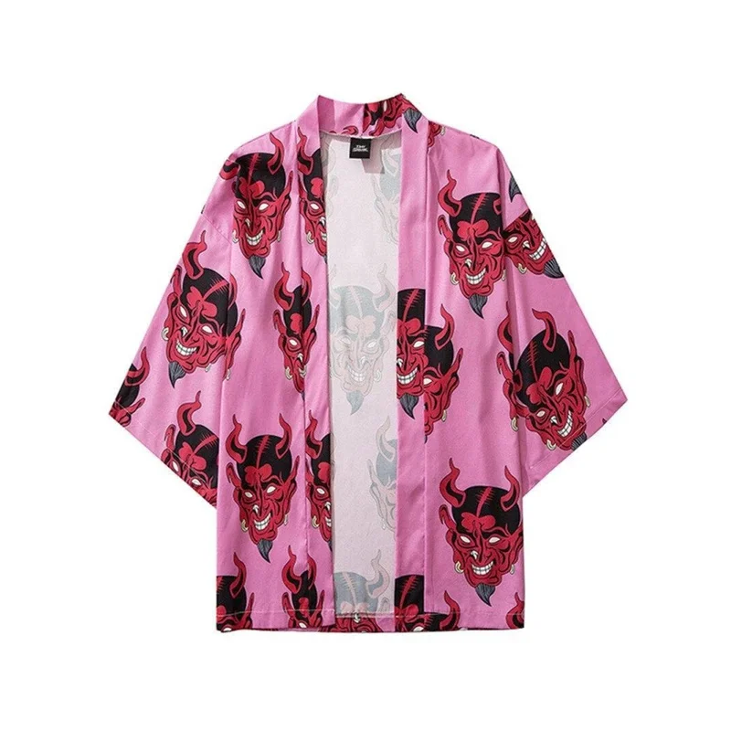 Bebovizi Japanese Demon Print Women Harajuku Cardigan Kimono Summer Loose Shirt Tops Casual Man Kimonos Coat Yukata Robe
Bebovizi Japanese Demon Print Women Harajuku Cardigan Kimono Summer Loose Shirt Tops Casual Man Kimonos Coat Yukata Robe