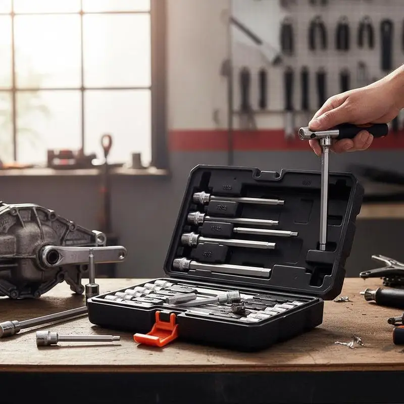 Extra Long Hexagonal Wrench Tool Kit 18-Piece 3/8-Inch Drive For Mechanical Repairs Engine Maintenance Furniture Assembly S2 Alloy Steel Cr-V Construction SAE Metric 1/8-3/8 Inch 3-12mm Organizer Box Included
Extra Long Hexagonal Wrench Tool Kit 18-Piece 3/8-Inch Drive For Mechanical Repairs Engine Maintenance Furniture Assembly S2 Alloy Steel Cr-V Construction SAE Metric 1/8-3/8 Inch 3-12mm Organizer Box Included
