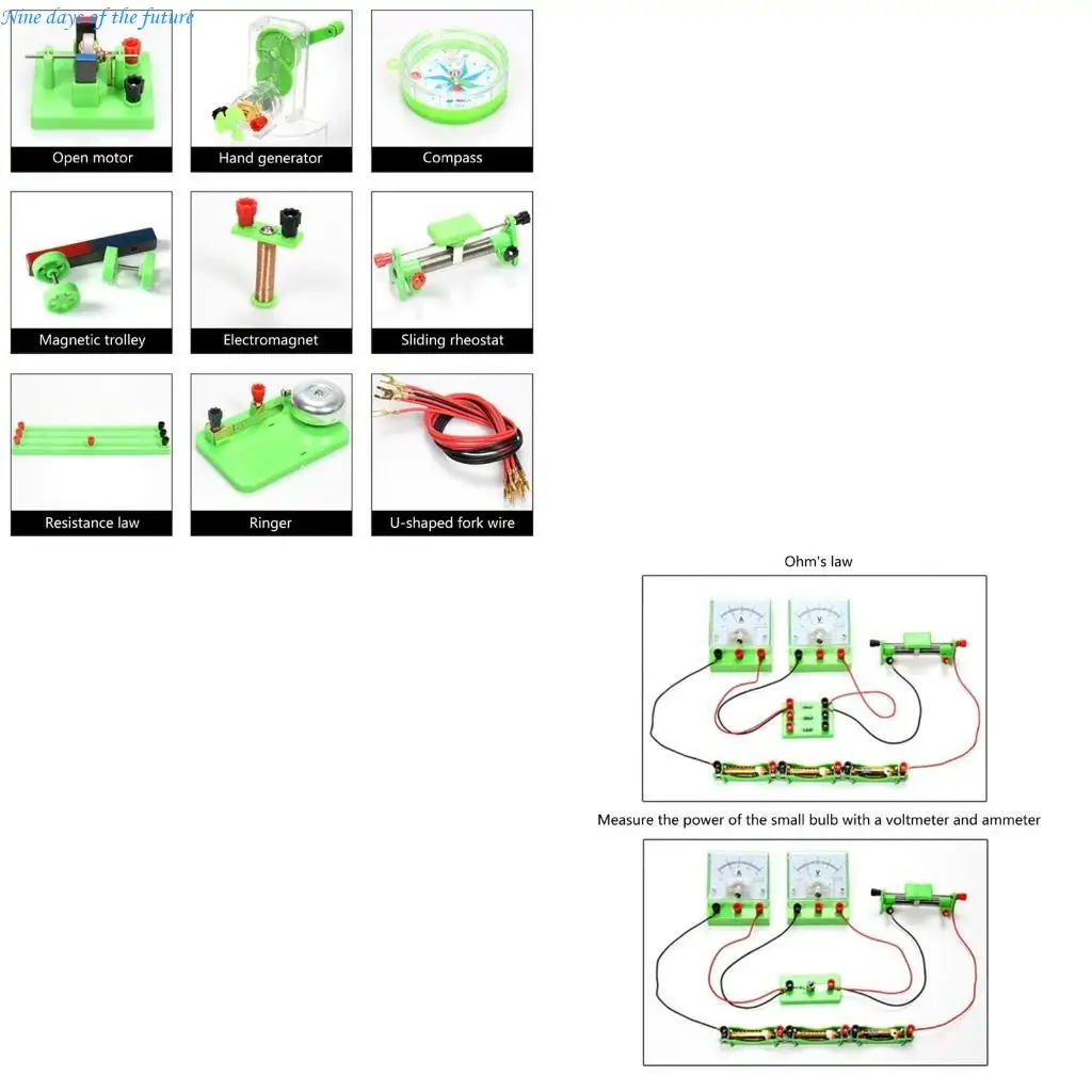 Electromagnetic Experimental Equipment Box Physical Science Kits STEM Toy E65A
Electromagnetic Experimental Equipment Box Physical Science Kits STEM Toy E65A