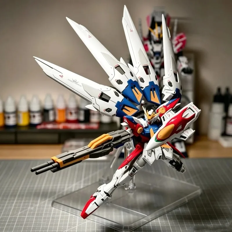 RG Wing Zero 1/144 Mech Assembly Model Kit Action Figure Boys' Puzzle Toys Collectible Desktop Decoration Doll Surprise Gift
RG Wing Zero 1/144 Mech Assembly Model Kit Action Figure Boys' Puzzle Toys Collectible Desktop Decoration Doll Surprise Gift