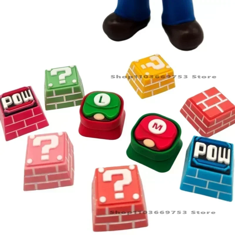 Игровые клавиши, механическая клавиатура Super Mario Bros, персональная клавиатура, индивидуальная Настройка, ручная работа, милый креативный подарок
Игровые клавиши, механическая клавиатура Super Mario Bros, персональная клавиатура, индивидуальная Настройка, ручная работа, милый креативный подарок