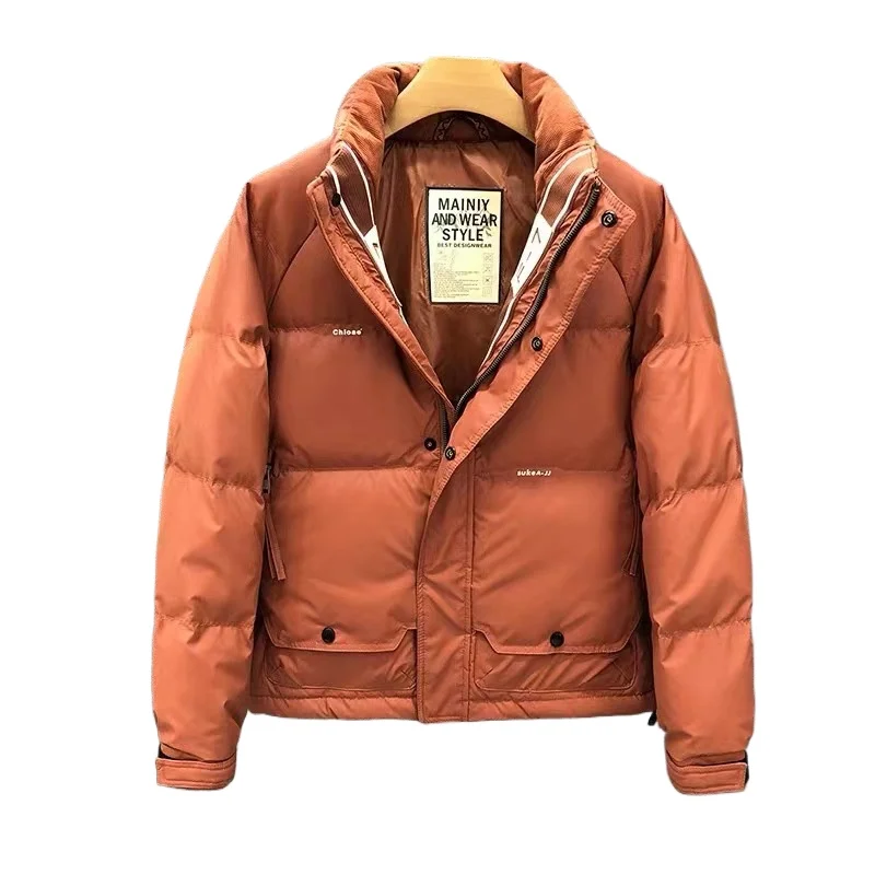 Winter Down Jacket Men's Hooded Thickened Warm Down Jacket Top Jacket Men's Youth Handsome Versatile Big Pocket Comfort Simple
Winter Down Jacket Men's Hooded Thickened Warm Down Jacket Top Jacket Men's Youth Handsome Versatile Big Pocket Comfort Simple