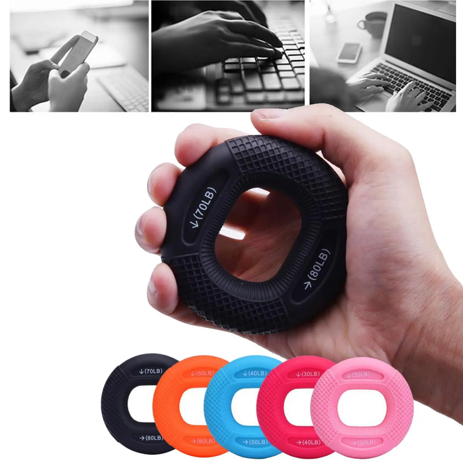 20~80lbs Hand Grip Forearm Muscle Training Equipment for Gym Exetraining Tools Dynamometer Hand Grips Bodybuilding Dumbbells
20~80lbs Hand Grip Forearm Muscle Training Equipment for Gym Exetraining Tools Dynamometer Hand Grips Bodybuilding Dumbbells