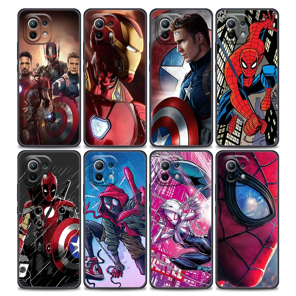 Marvel Heroes Avengers For Xiaomi 15 Ultra 11T 12T 13T 14T Pro 11Lite 15 Phone Case Mi POCO X7 M7 F7 Pro F5 F6 M6 X3 X5 X6 Cover
Marvel Heroes Avengers For Xiaomi 15 Ultra 11T 12T 13T 14T Pro 11Lite 15 Phone Case Mi POCO X7 M7 F7 Pro F5 F6 M6 X3 X5 X6 Cover