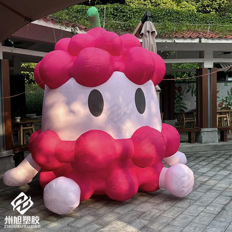 Giant inflatable cartoon lychee man activity air model fruit decoration party advertising props
Giant inflatable cartoon lychee man activity air model fruit decoration party advertising props