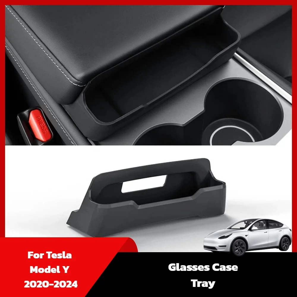 For Tesla Model Y Glasses Case Tray Central Control Armrest Sunglasses Card Key Storage Organizer Silicone Interior Accessories
For Tesla Model Y Glasses Case Tray Central Control Armrest Sunglasses Card Key Storage Organizer Silicone Interior Accessories