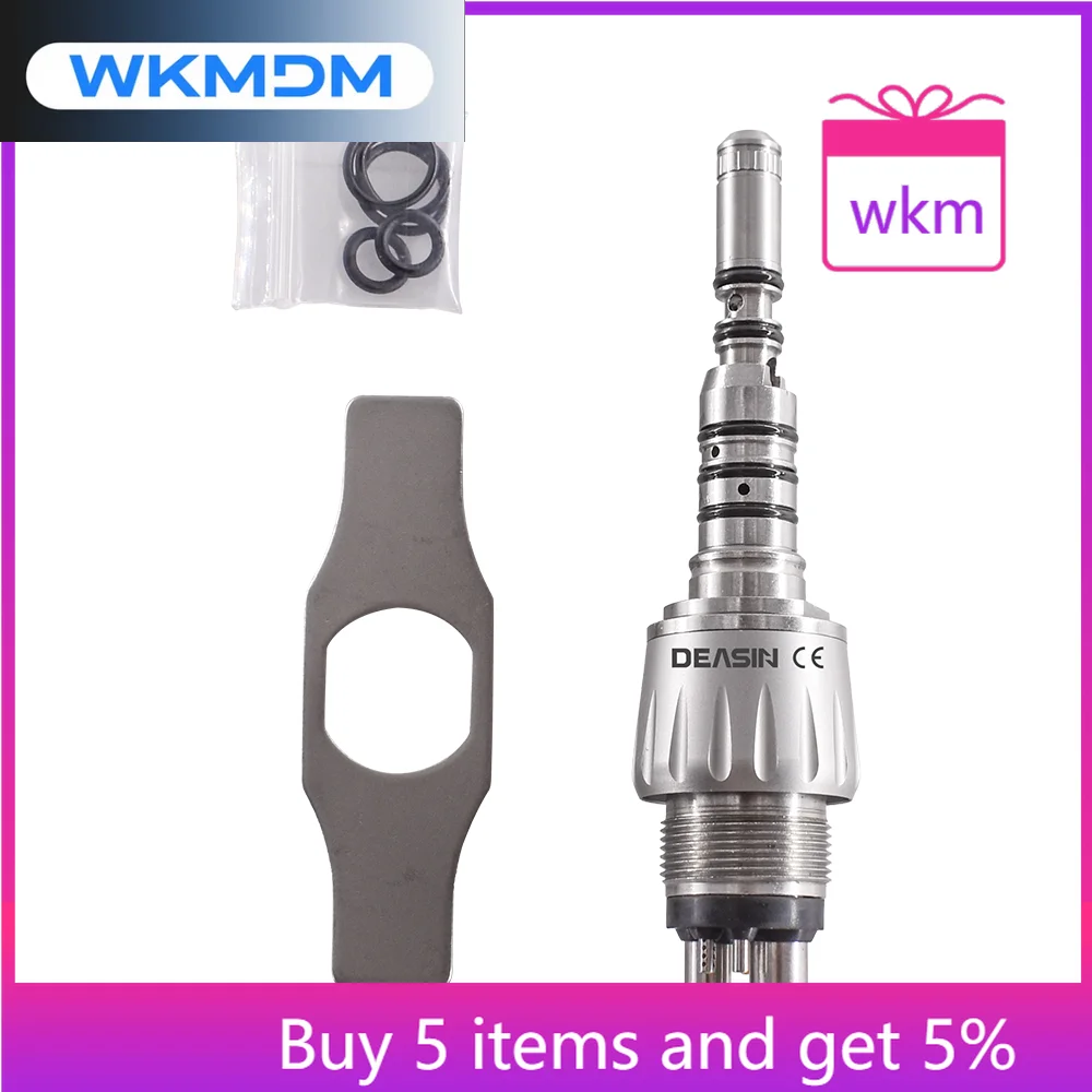 Новый быстроразъемный соединитель с 6 отверстиями для оптоволоконного наконечника Kavo 460, светодиодный соединительный адаптер, инструменты для tistry
Новый быстроразъемный соединитель с 6 отверстиями для оптоволоконного наконечника Kavo 460, светодиодный соединительный адаптер, инструменты для tistry