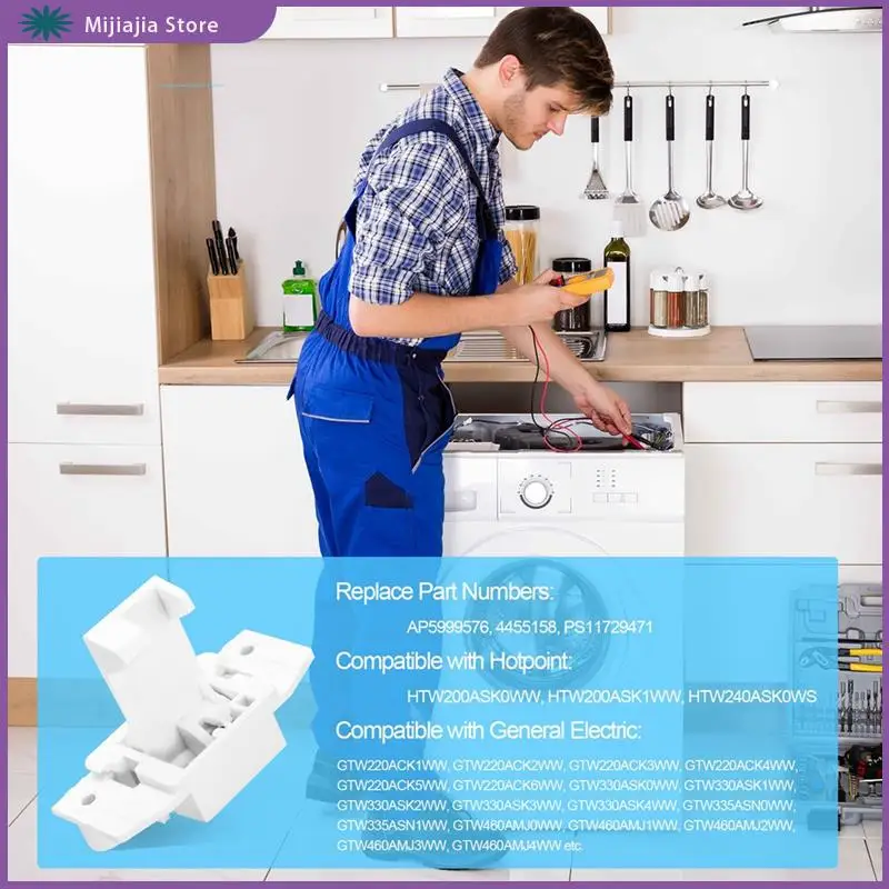 WH02X24399 44555158 Аксессуары для замка крышки шайбы AP 5999576 Для GE и Hotpoint крышка переключателя блокировки крышки стиральной машины
WH02X24399 44555158 Аксессуары для замка крышки шайбы AP 5999576 Для GE и Hotpoint крышка переключателя блокировки крышки стиральной машины