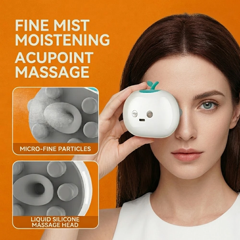 Eye Massager with atomization Mothers Day Birthday Gifts for Mom Women Men for Migraine Relief Dry Eyes Relax Reduce Strain Tool
Eye Massager with atomization Mothers Day Birthday Gifts for Mom Women Men for Migraine Relief Dry Eyes Relax Reduce Strain Tool