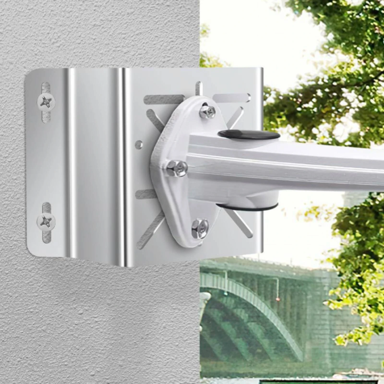 Corner Mounting Bracket Brushed Silver Hardware
Corner Mounting Bracket Brushed Silver Hardware