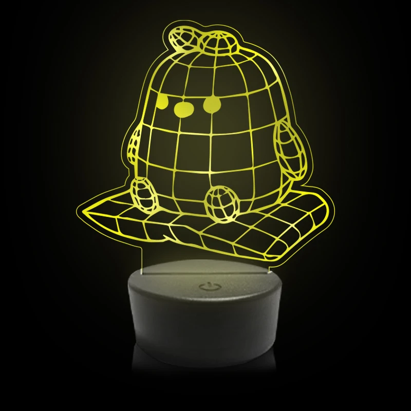 7 Color 3D Visual LED Night Light Home Decoration Black Base Night Lights Bedside Lamps Acrylic Table Lamp Room Decor Universal
7 Color 3D Visual LED Night Light Home Decoration Black Base Night Lights Bedside Lamps Acrylic Table Lamp Room Decor Universal