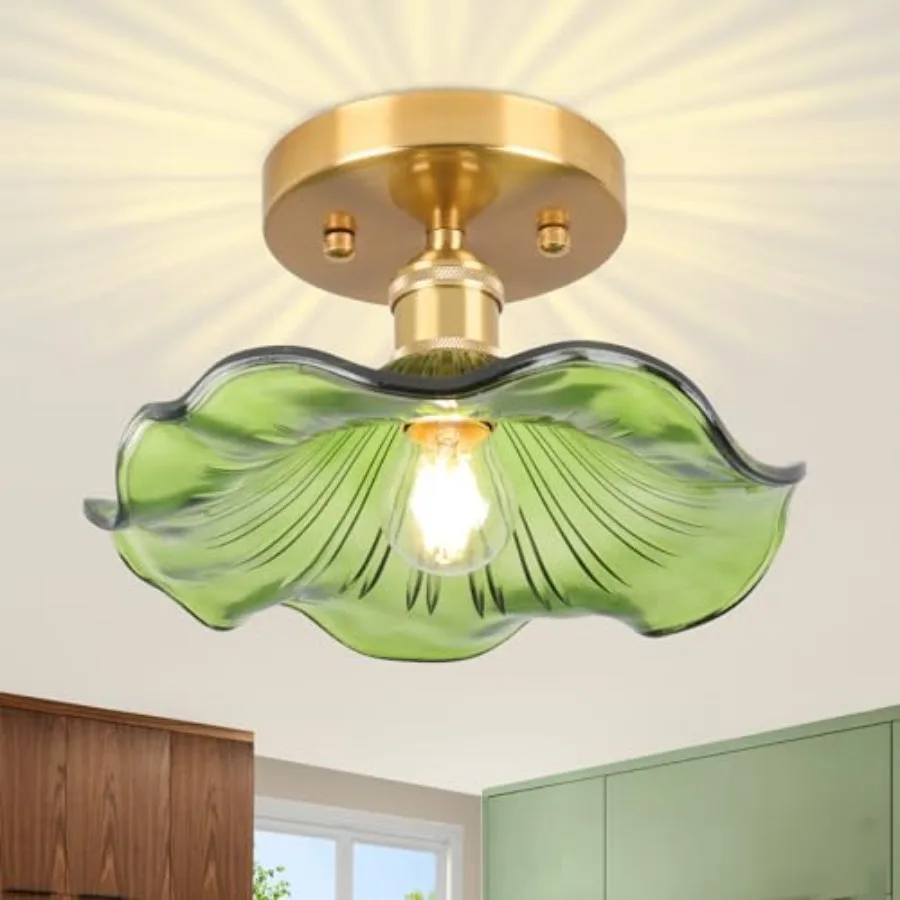 Semi Flush Mount Ceiling Light Hallway Vintage Lights Fixture Ceiling 8.8" Vintage Light Fixtures for Closet Hallway Kitchen Di
Semi Flush Mount Ceiling Light Hallway Vintage Lights Fixture Ceiling 8.8" Vintage Light Fixtures for Closet Hallway Kitchen Di