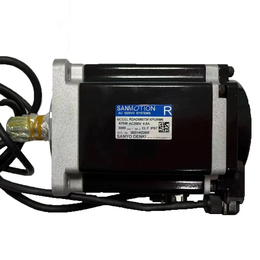 Original and New Servo Motor R2AD08075FXPGRM6 675W 4.6A for Technology Industrial
Original and New Servo Motor R2AD08075FXPGRM6 675W 4.6A for Technology Industrial