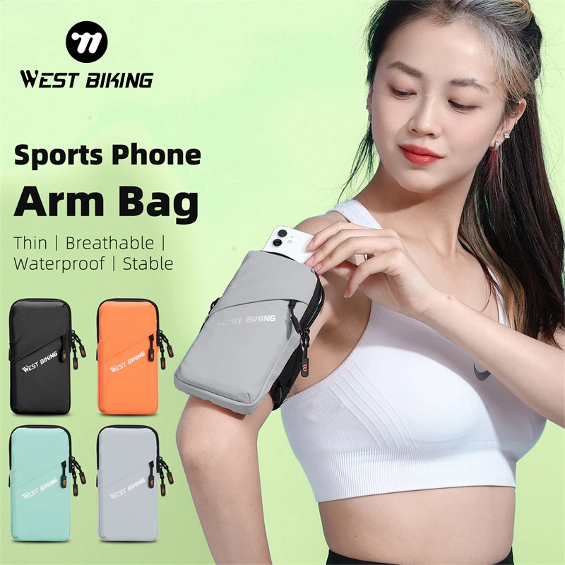 WEST BIKING Universal Sports Phone Arm Bag Outdoor Running Phone Case Holder Arm Band Pack Fitness Training for Men and Women
WEST BIKING Universal Sports Phone Arm Bag Outdoor Running Phone Case Holder Arm Band Pack Fitness Training for Men and Women