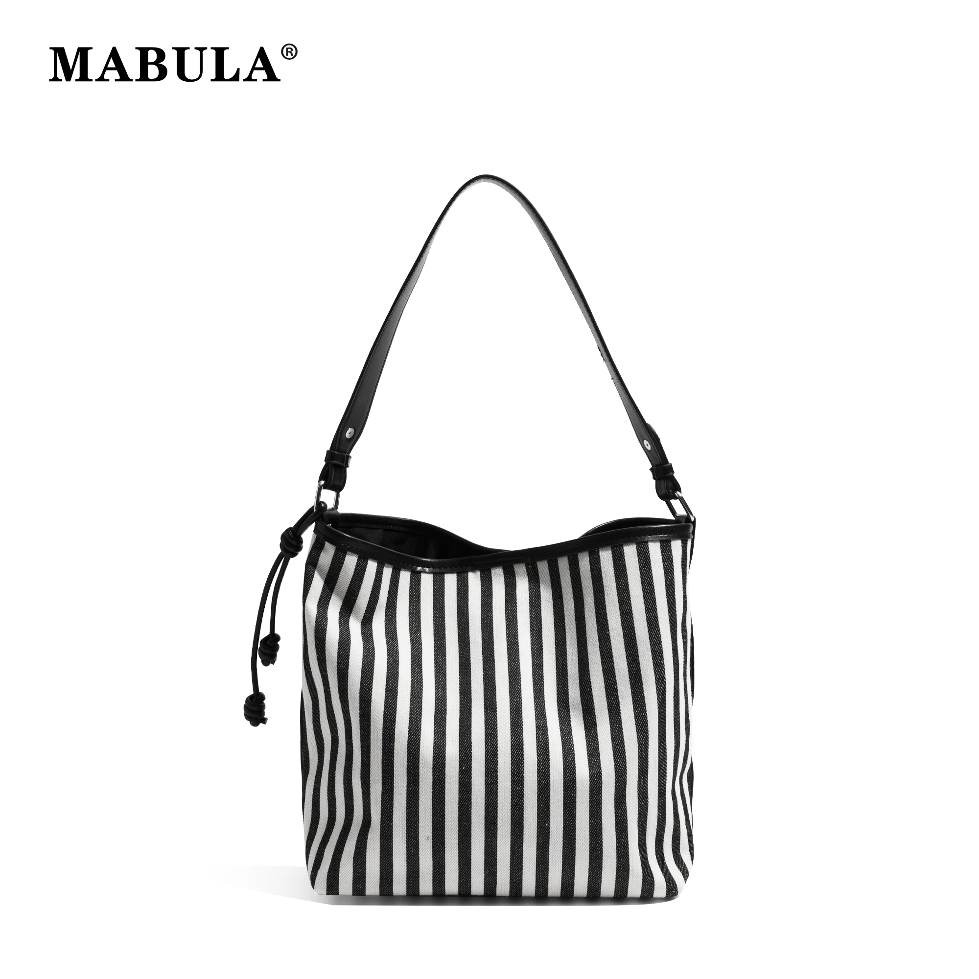 MABULA Color Contrast Striped Canvas Bucket Bag Simple Casual Shopping Shoulder Purse Large Capacity Grocery Crossbody Bag 2024
MABULA Color Contrast Striped Canvas Bucket Bag Simple Casual Shopping Shoulder Purse Large Capacity Grocery Crossbody Bag 2024