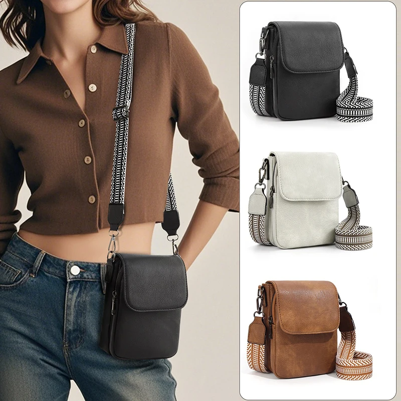 Vintage Crossbody Bag for Women Adjustable Wide Strap Multi-Zipper Compartments with Subtle Print Large Women's Shoulder Bag
Vintage Crossbody Bag for Women Adjustable Wide Strap Multi-Zipper Compartments with Subtle Print Large Women's Shoulder Bag