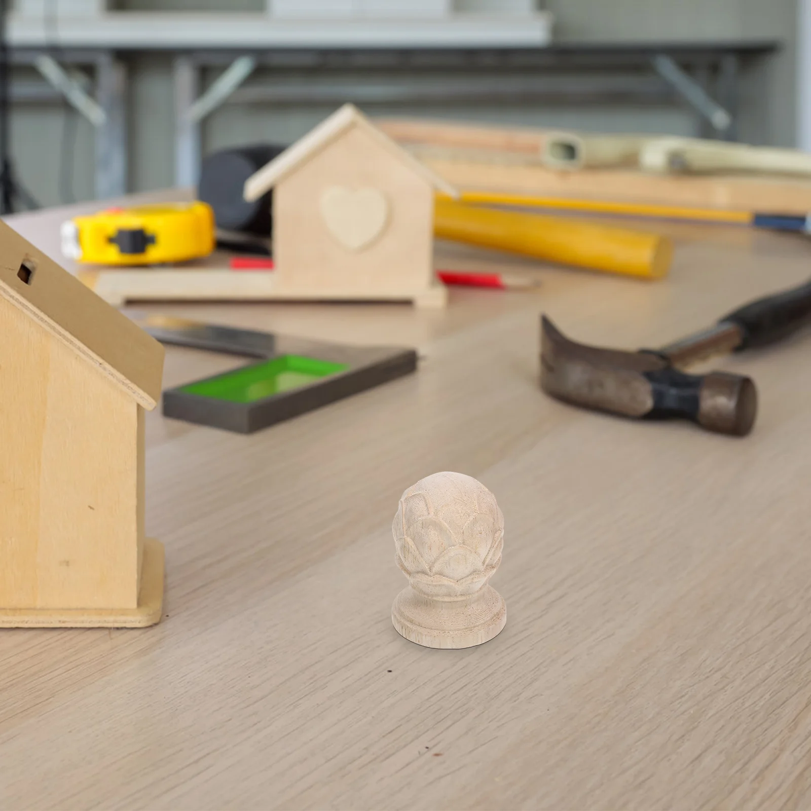 Wooden Finials Pineapple Design European Style Carved Wood Curtain Rod Bed Post Decor Indoor Home Decoration Staircase
Wooden Finials Pineapple Design European Style Carved Wood Curtain Rod Bed Post Decor Indoor Home Decoration Staircase