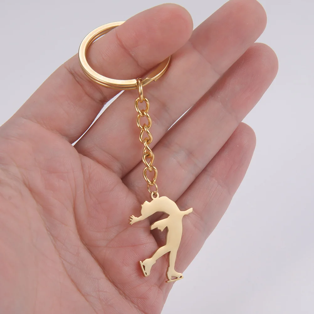 2 Pcs Cartoon Skating Figure Keychain Stainless Steel Pendant for Bag Purse Car Keys Phone Gift Idea Valentine Day
2 Pcs Cartoon Skating Figure Keychain Stainless Steel Pendant for Bag Purse Car Keys Phone Gift Idea Valentine Day