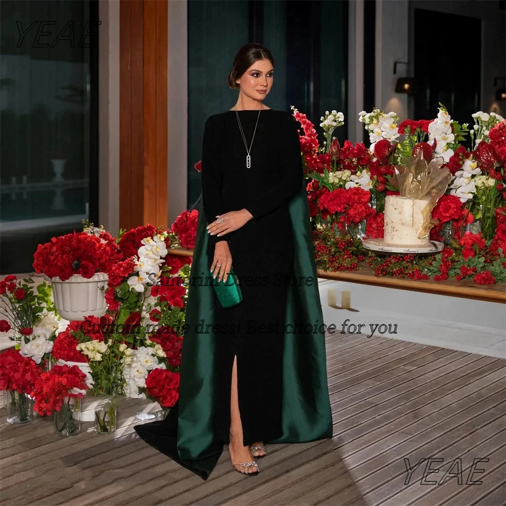 Santorini فساتين سهره نسائيه فخمة Customized Long Sleeves Evening Dresses Beaded Shawls Prom Dress Saudi Party Formal Gowns
Santorini فساتين سهره نسائيه فخمة Customized Long Sleeves Evening Dresses Beaded Shawls Prom Dress Saudi Party Formal Gowns