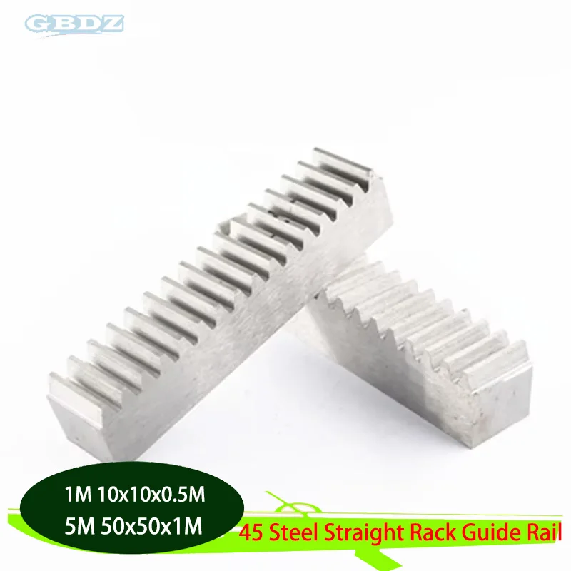1pc Length 500mm 1M 1.5M 2M Gear Rack 1 1.5 2 Module Straight Teeth Drive Rack 10x10 10x12 12x12 15x15 15x20 20x20 45# Steel
1pc Length 500mm 1M 1.5M 2M Gear Rack 1 1.5 2 Module Straight Teeth Drive Rack 10x10 10x12 12x12 15x15 15x20 20x20 45# Steel